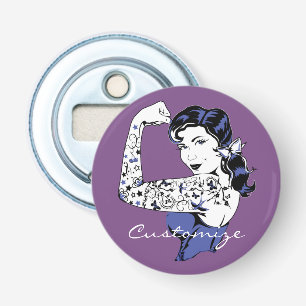 Tattoo Girl Arm Up Thunder_Cove Bottle Opener