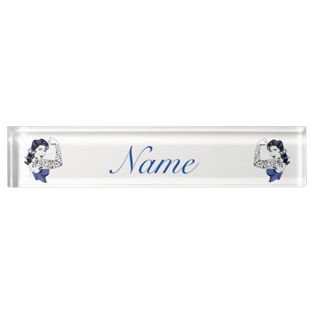 Tattoo Girl Arm Up Thunder_Cove Nameplate (Front)