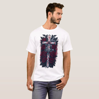 Tattoo gothic cross 11 T-Shirt
