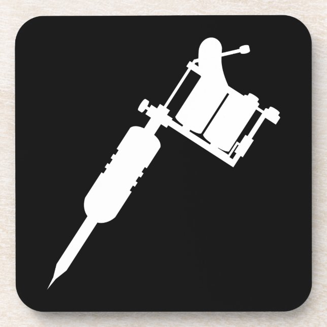 tattoo gun coaster (Front)