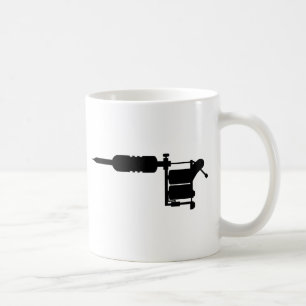 tattoo gun coffee mug