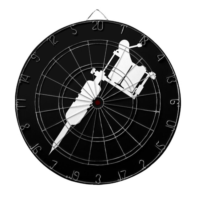 tattoo gun dartboard (Front)