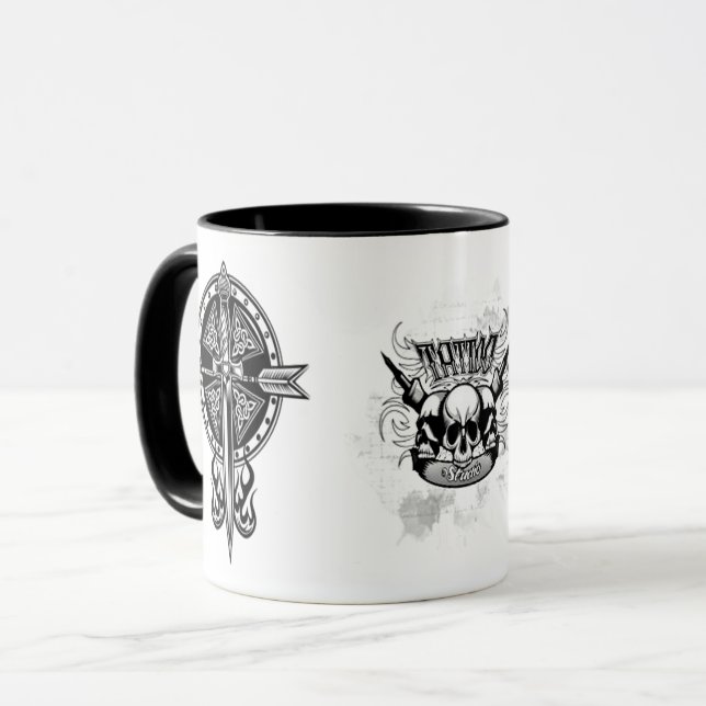 "Tattoo Ink" Mug (Front Left)