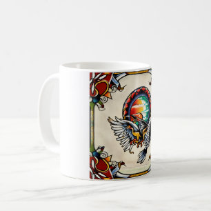 "Tattoo-Inspired Mug with Unique Design"