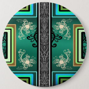 Tattoo Jade Design 6 Cm Round Badge