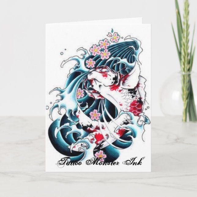 Tattoo Monster Ink Card (Front)