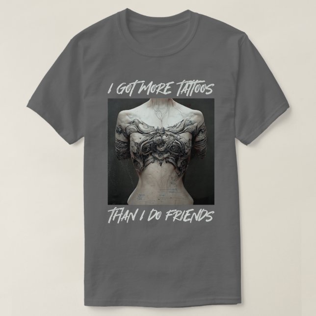 Tattoo Motif T-Shirt (Design Front)