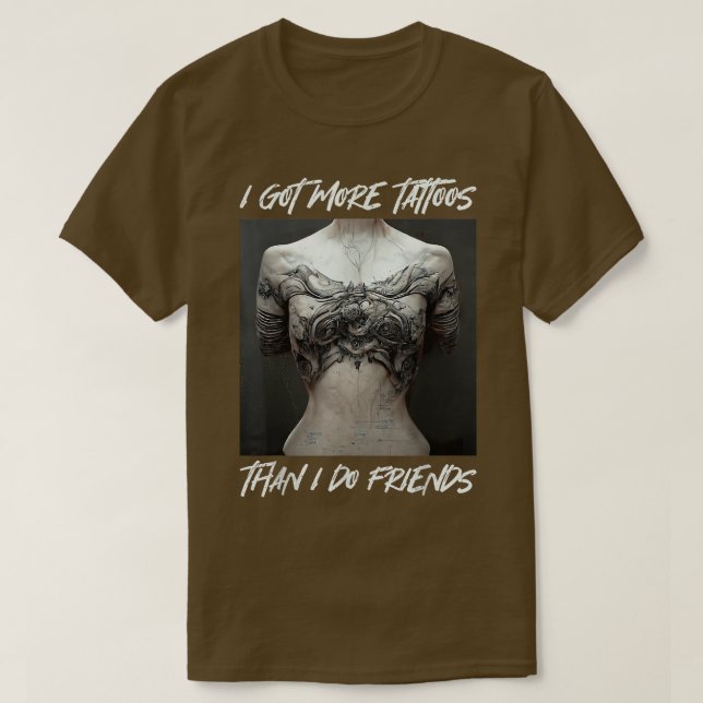Tattoo Motif T-Shirt (Design Front)