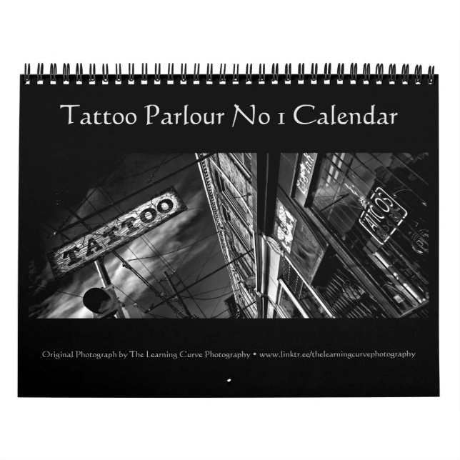 Tattoo Parlour No 1 Calendar (Cover)