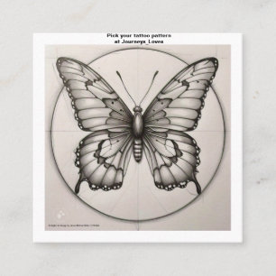 Tattoo Pattern Business Card