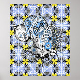 Tattoo poster “great dane "