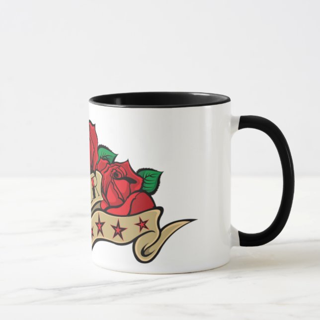 Tattoo Rose Mother Mug (Right)