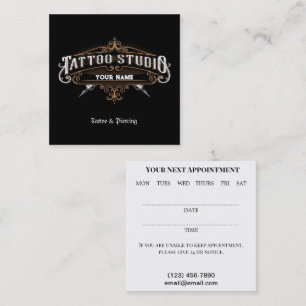 Tattoo Salon Business Card