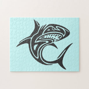 Tattoo Shark Jigsaw Puzzle