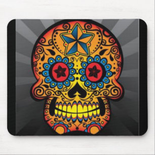 Tattoo Skull Mouse Mat
