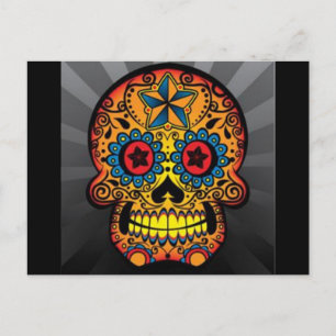 Tattoo Skull Postcard