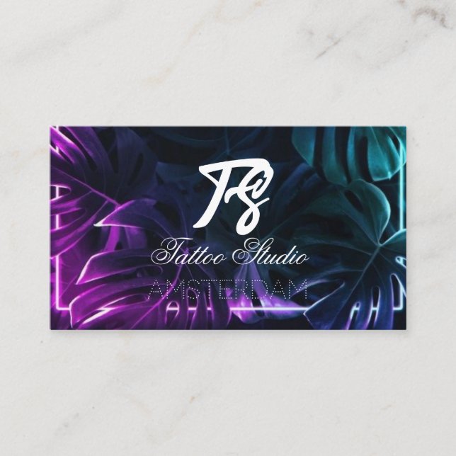 Tattoo Studio Business Card (Front)