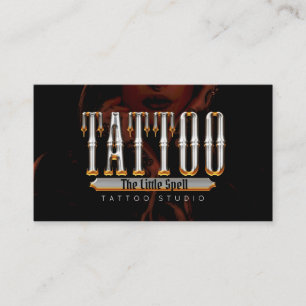 Tattoo Studio Tattoo Artist Business Card