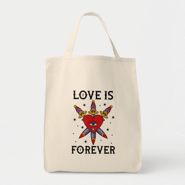 Tattoo Tattoo Bag Love is forever (Front)