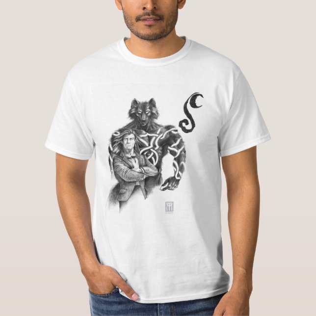 Tattoo Werewolf T-Shirt (Front)