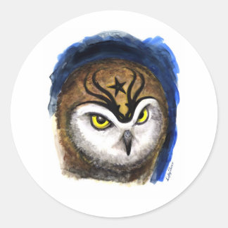 Tattoo Who Classic Round Sticker