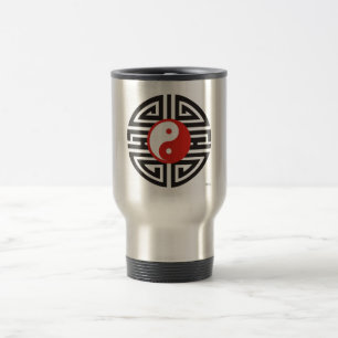 Tattoo Yin & Yang Travel Mug