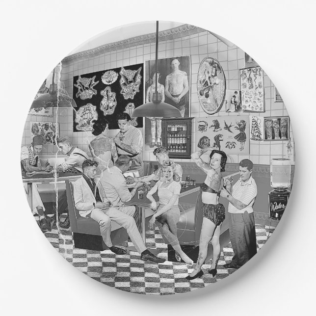 Tattoo You! Paper Plate (Front)