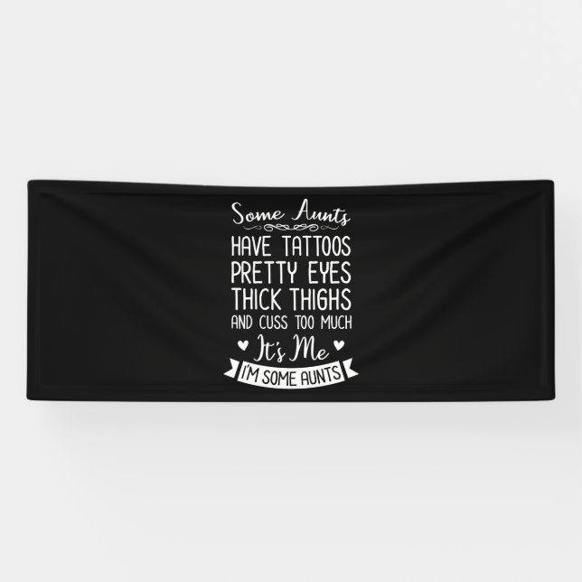 Tattooed Aunt Banner (Horizontal)