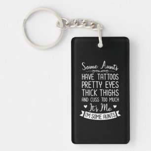 Tattooed Aunt Key Ring