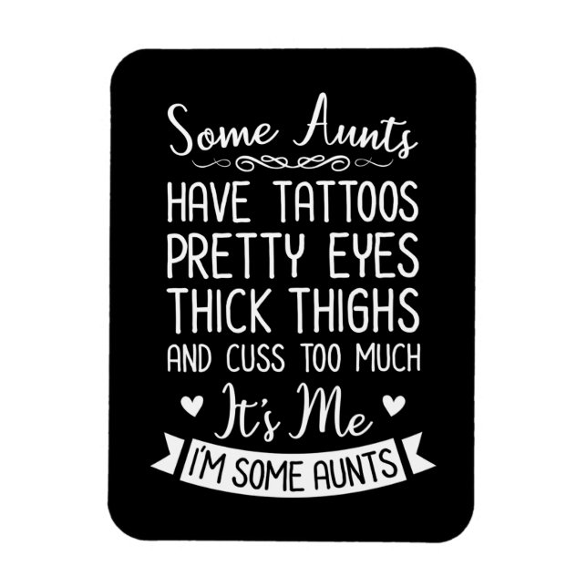 Tattooed Aunt Magnet (Vertical)