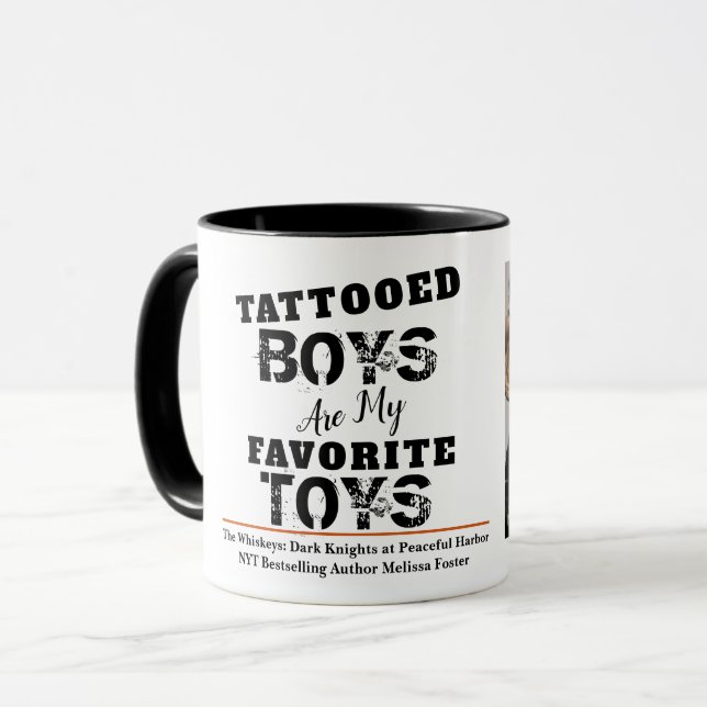 Tattooed Boys are my Favourite Toys Mug (Front Left)