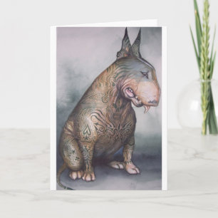Tattooed bully card