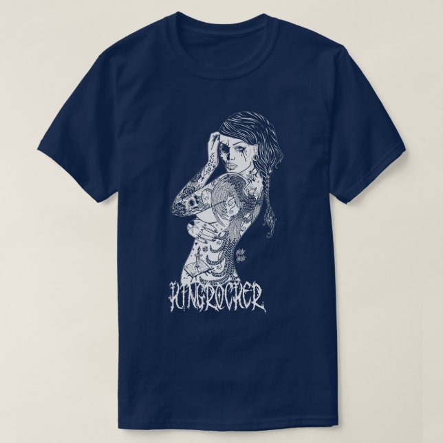 Tattooed Dead Girl T-Shirt (Design Front)