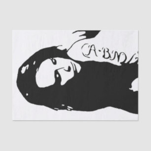 Tattooed Girl Tissue Paper