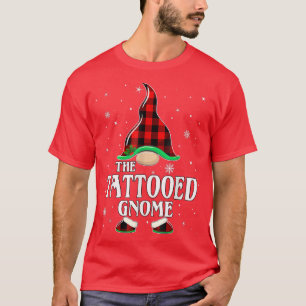 Tattooed Gnome Buffalo Plaid Matching Family Chris T-Shirt