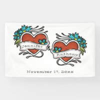 Tattooed Hearts, Tattoo Graphic Wedding