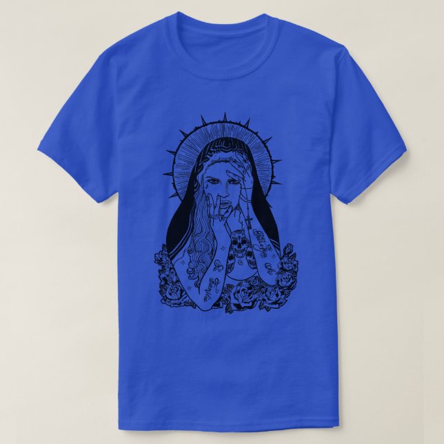 Tattooed Madonna T-Shirt (Design Front)