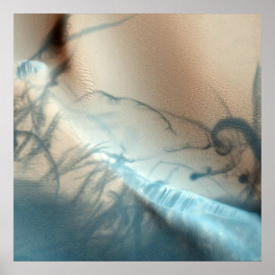 Tattooed Mars Poster