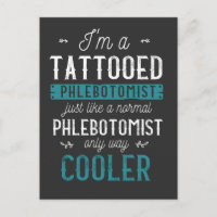 Tattooed Phlebotomist Inked Tattoo Phlebotomy