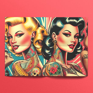 Tattooed Pin-up Girls Tissue Paper