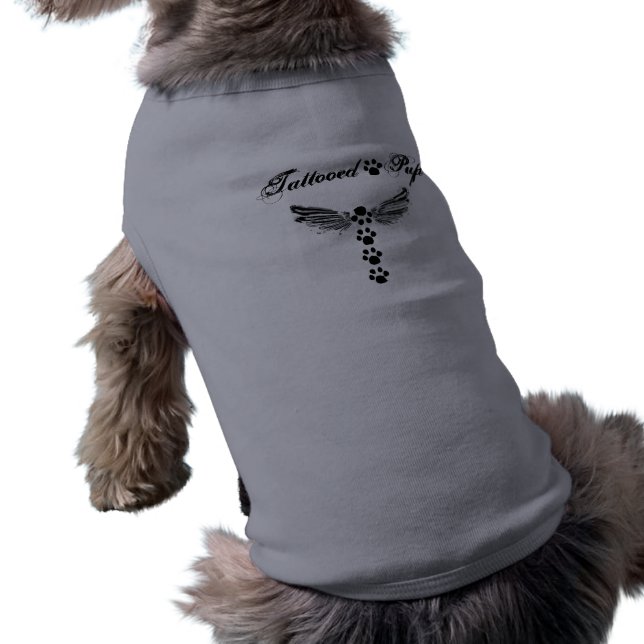 Tattooed Pup Tee (Back)