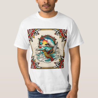 "Tattooed Skies: Birds Edition Tee" T-Shirt