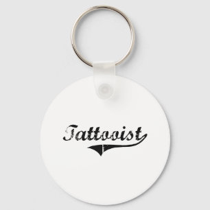Tattooist Professional Job Key Ring