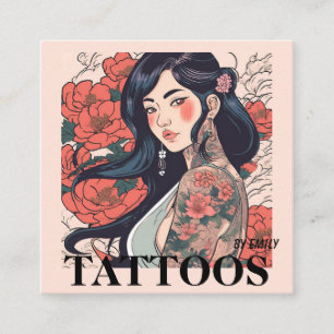Tattoos Artist Graphic Business Card