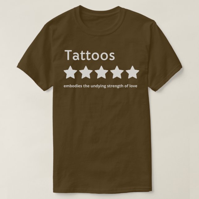 tattoos five stars T-Shirt (Design Front)