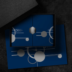 Tattoos Line Art   Abstract Navy Blue Dark Grey Tissue Paper