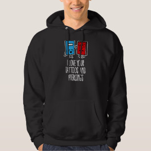 Tattoos Piercings Tattoo Artist Piercing Body Scra Hoodie