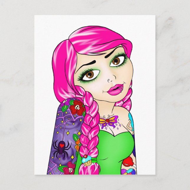 Tatty Anne Postcard (Front)