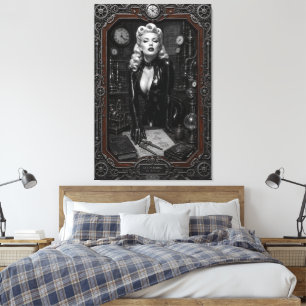 Tatyana Valeska And The Secrets of Codex Temporis Canvas Print