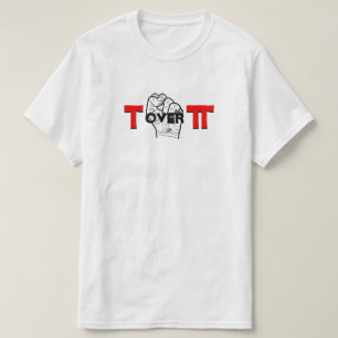 Tau and Pi math joke T-Shirt